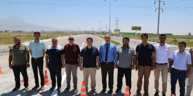 Aksaray’da 6 Kilometrelik Osb Yolu Trafiğe Açıldı