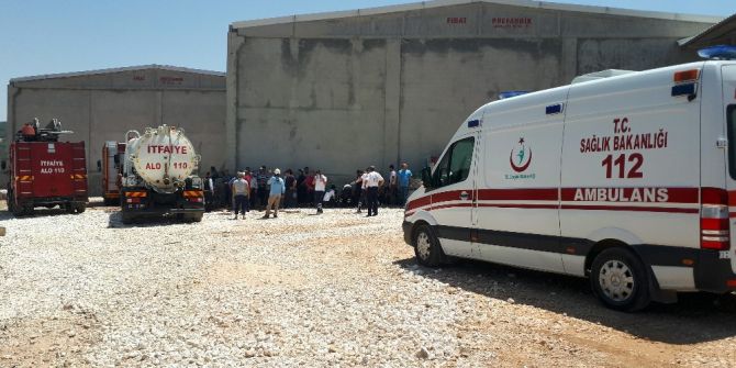 Tekstil Fabrikasında Yangın