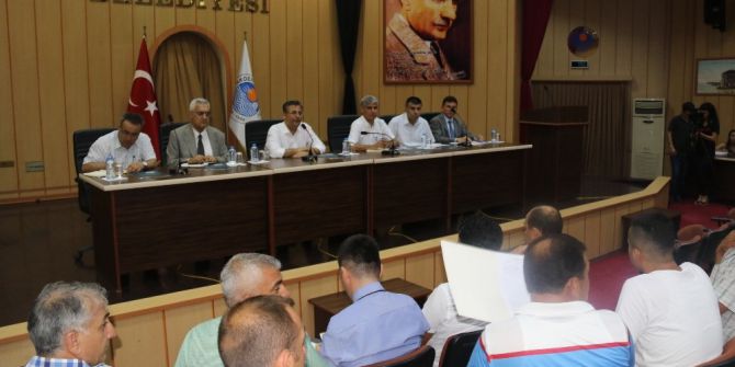 Pamuk, Mahalle Muhtarlarıyla Bir Araya Geldi