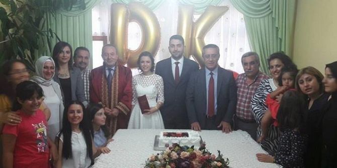 Şahiner Genç Çiftin Mutluluğuna Ortak Oldu