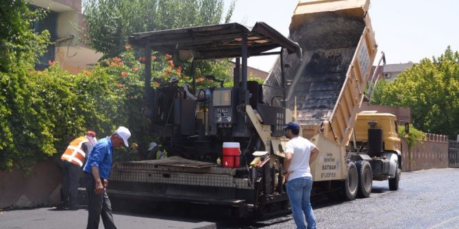 Batman’a 2 Ayda 40 Bin Ton Asfalt Serildi