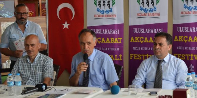 “Uluslararası Akçaabat Müzik Ve Halk Oyunları Festivali” Start Alıyor
