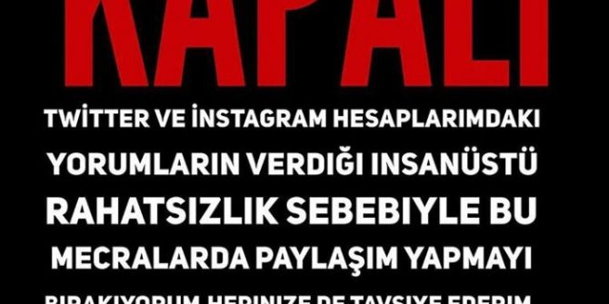 Cem Yılmaz’dan Sosyal Medya Hesaplarını Kapattı