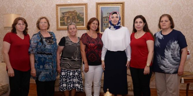 Gazi Eşlerinden Zaliha Su’ya Ziyaret