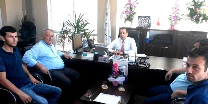 Esnaf Udeaş’ı Ziyaret Etti