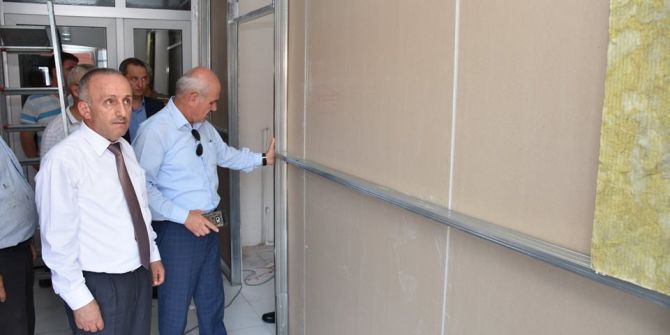 Genel Sekreter Uzun Okullarda İncelemelerde Bulundu