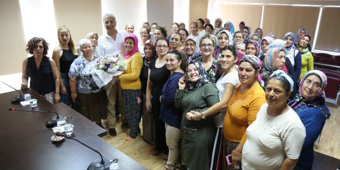 Kadınlardan Mezitli Belediyesi’ne Destek