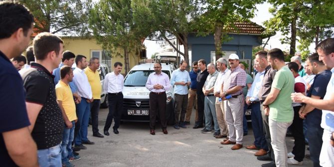 Başkan Üzülmez Köseköy Garajını Ziyaret Etti