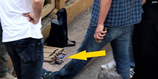 Sahte Dinamit Lokumu Dolu Paket Polisi Alarma Geçirdi