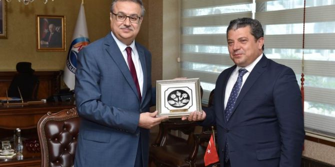 Kktc’li Bakan Dürüst Mersin’de