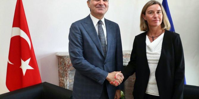 Bakan Çelik, Mogherini İle Görüştü