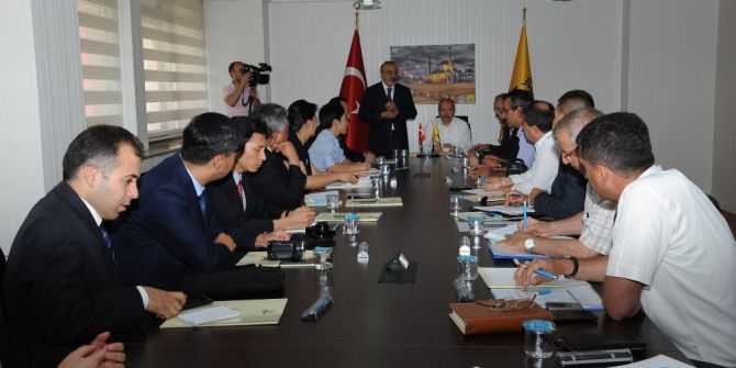 Çinli Heyet Büyükşehirin Örnek Uygulamalarını İnceledi