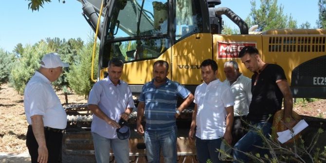 Adıyaman Üniversitesinde Yol Genişletme Çalışması