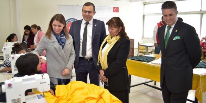 Tika’dan Meksika’da Kız Çocukları Barınma Evine Dikiş Atölyesi
