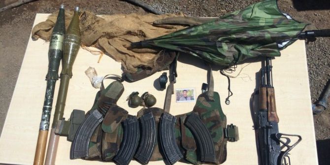 Tsk: “1 Terörist Etkisiz Hale Getirildi, 1 Terörist Yaralandı”