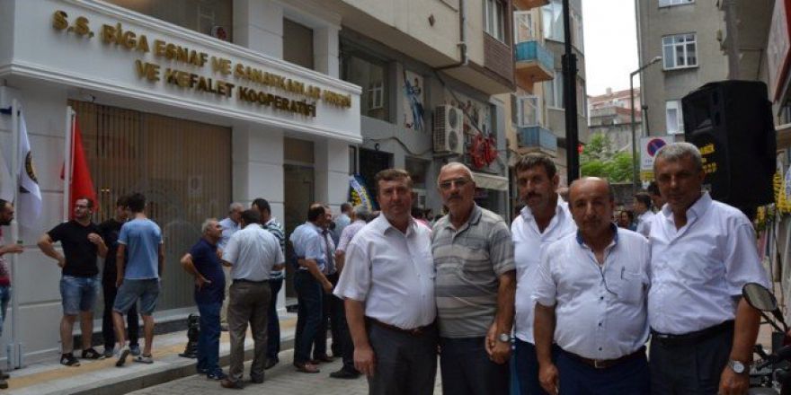Biga Esnaf Ve Sanatkarlar Kredi Ve Kefalet Kooperatifi Hizmet Binası Törenle Hizmete Girdi