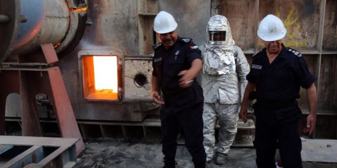 Ürdün Ele Geçirdiği Uyuşturucuları İmha Etti