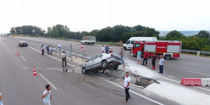 Sinop’ta Trafik Kazası: 1 Yaralı