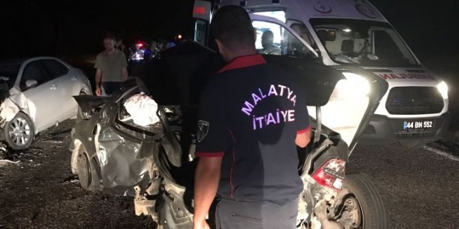 Malatya’da Zincirleme Kaza: 2 Ölü 4 Yaralı