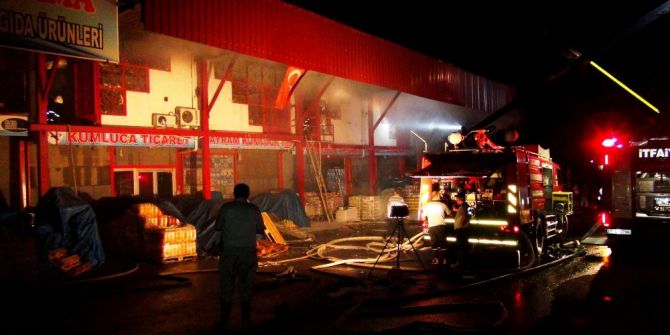 Gaziantep’te Milyon Liralık Yangın