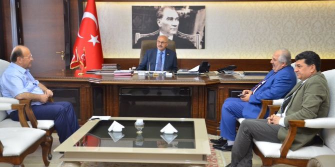 Başkan Özakcan’dan Vali Köşger’e Ziyaret