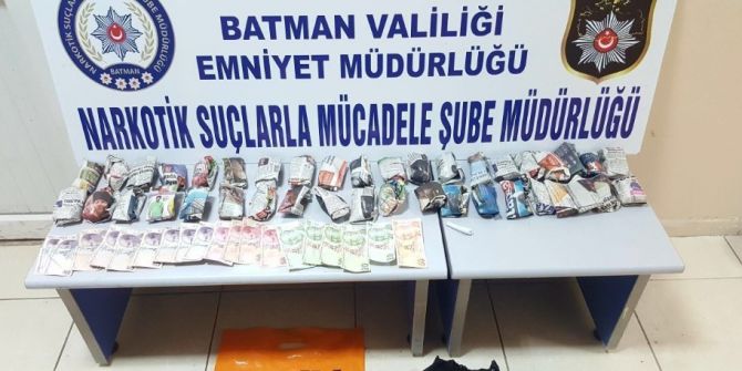 Batman’da Uyuşturucu Operasyonu