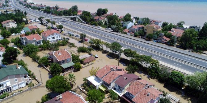 Selin Vurduğu Silivri Bölgesi Havadan Görüntülendi