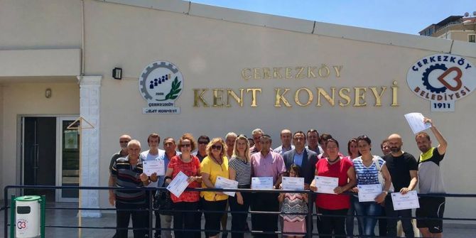 Çerkezköylü Girişimci Adayları Sertifikalarını Aldılar
