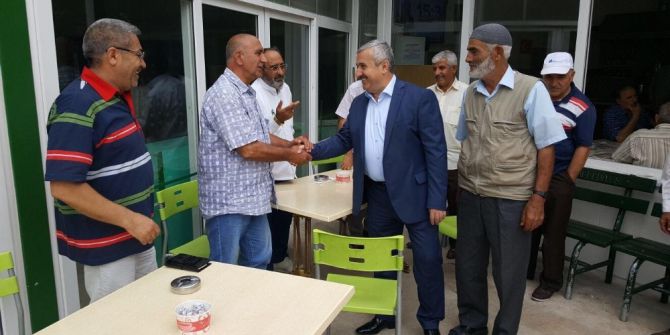 Başkan Baran Hacı Osman Mahallesi’ni Ziyaret Etti