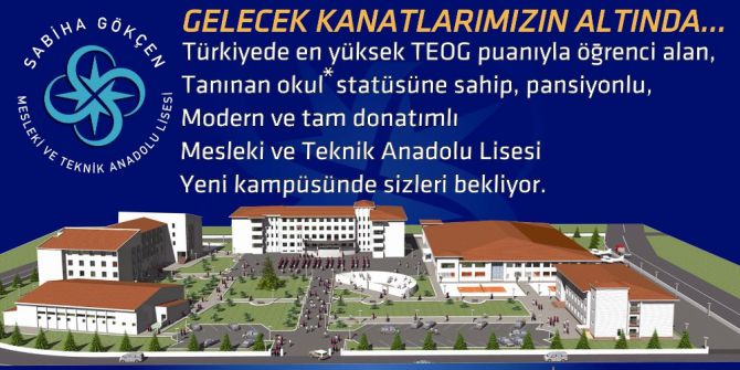 Eskişehir Sabiha Gökçen Mtal Türkiye En Çok Tercih Edilen Ve En Yüksek Teog Puanı İle Öğrenci Alan Mtal’si Oldu
