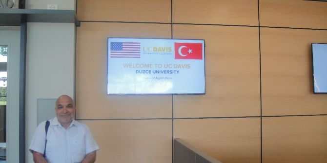 Prof. Uludağ, Kaliforniya Üniversitesi’ni Ziyaret Etti