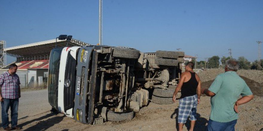 Hafriyat Kanyonu Devrildi: 1 Yaralı