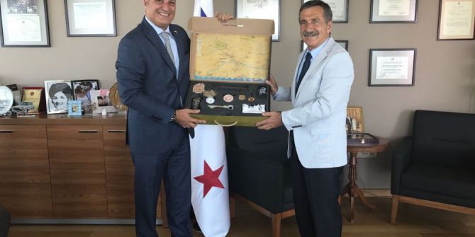 Başkan Ataç’tan Büyükelçi Corona’ya Ziyaret