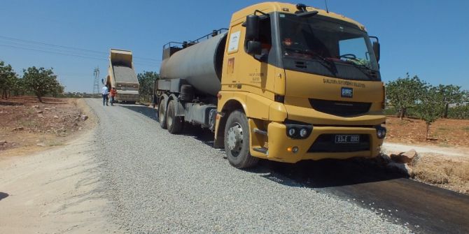 Bozova Kırsalına 130 Kilometrelik Asfalt