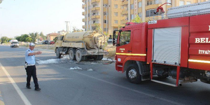 Kilis’te Patlama Sesi Paniğe Yol Açtı