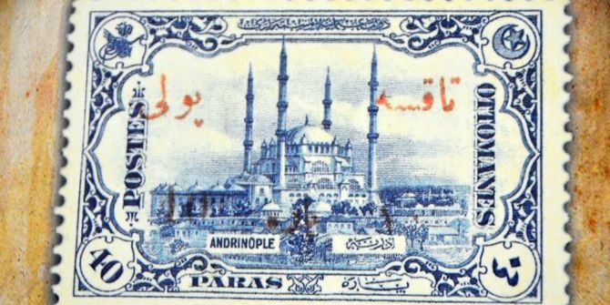Tarihte Basılmış İlk Resimli Posta Pulunda Selimiye Camii Yer Almış