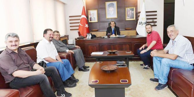 Uşak Valisi Salim Demir Gazetecileri Ağırladı