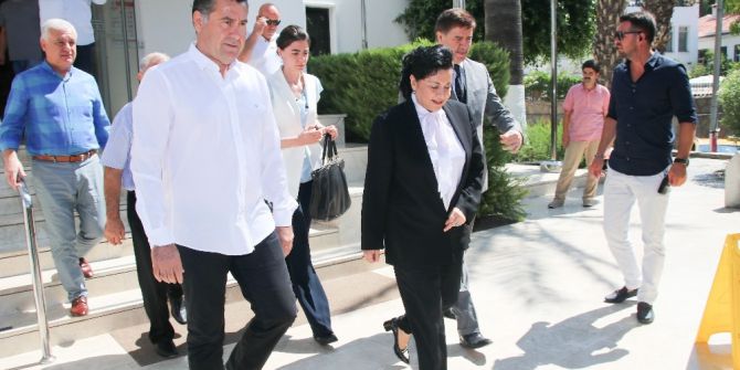 Vali Civelek’ten Başkan Kocadon’a Ziyaret