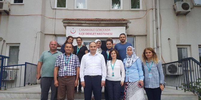Yeşildağ’dan Gökçeada Devlet Hastanesi’ne Ziyaret