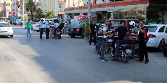 Antalya’da Motosiklet Denetimi
