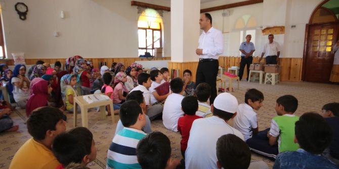 Başkan Özaltun, Kur’an Kursu Öğrencileriyle Buluştu