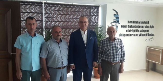 Başkan Ergün, Şehit Ailesini Ağırladı