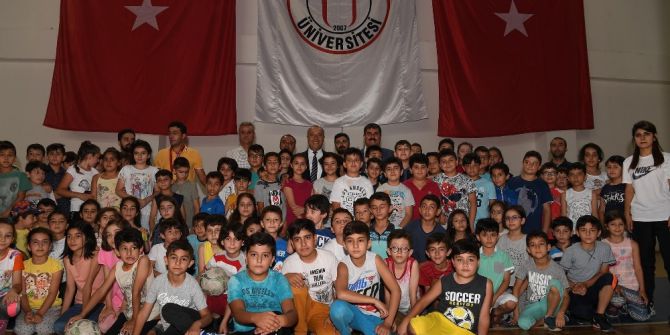 Başkan Asya Ve Rektör Polat, Yaz Kurslarını Ziyaret Etti