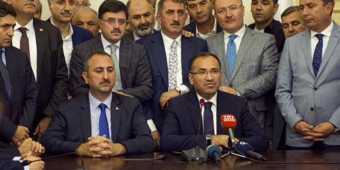 Adalet Bakanlığında Devir Teslim Töreni