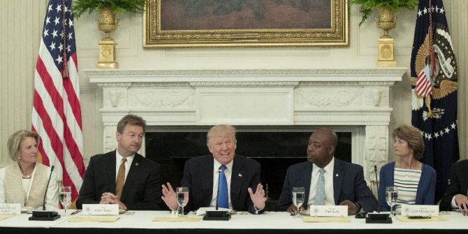 Abd Başkanı Trump, Beyaz Saray’da Cumhuriyetçi Senatörleri Ağırladı