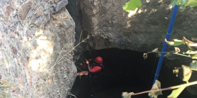 Bir Hafta Boyunca Kuyuda Beslediği Tavuğuna Akut Yardımıyla Kavuştu