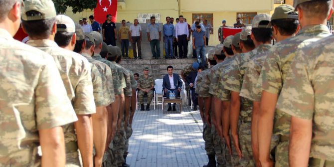 Güvenlik Korucuları Yemin Ederek Göreve Başladı