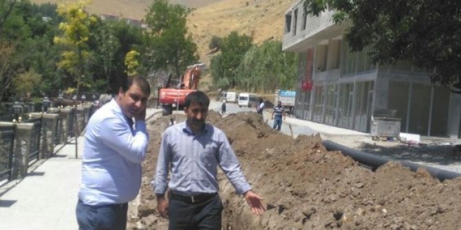 Bahçesaray’ın Alt Yapısı Yenileniyor