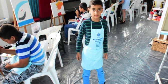 Süleymanpaşalı Çocuklar Sanatı Ustalarından Öğreniyor