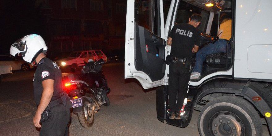 Batman’da Şüpheli Kamyon Alarmı